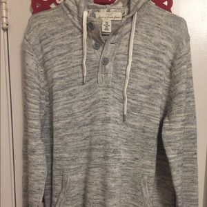 NWOT-Men’s Knitted hooded sweater>H&M<(M)